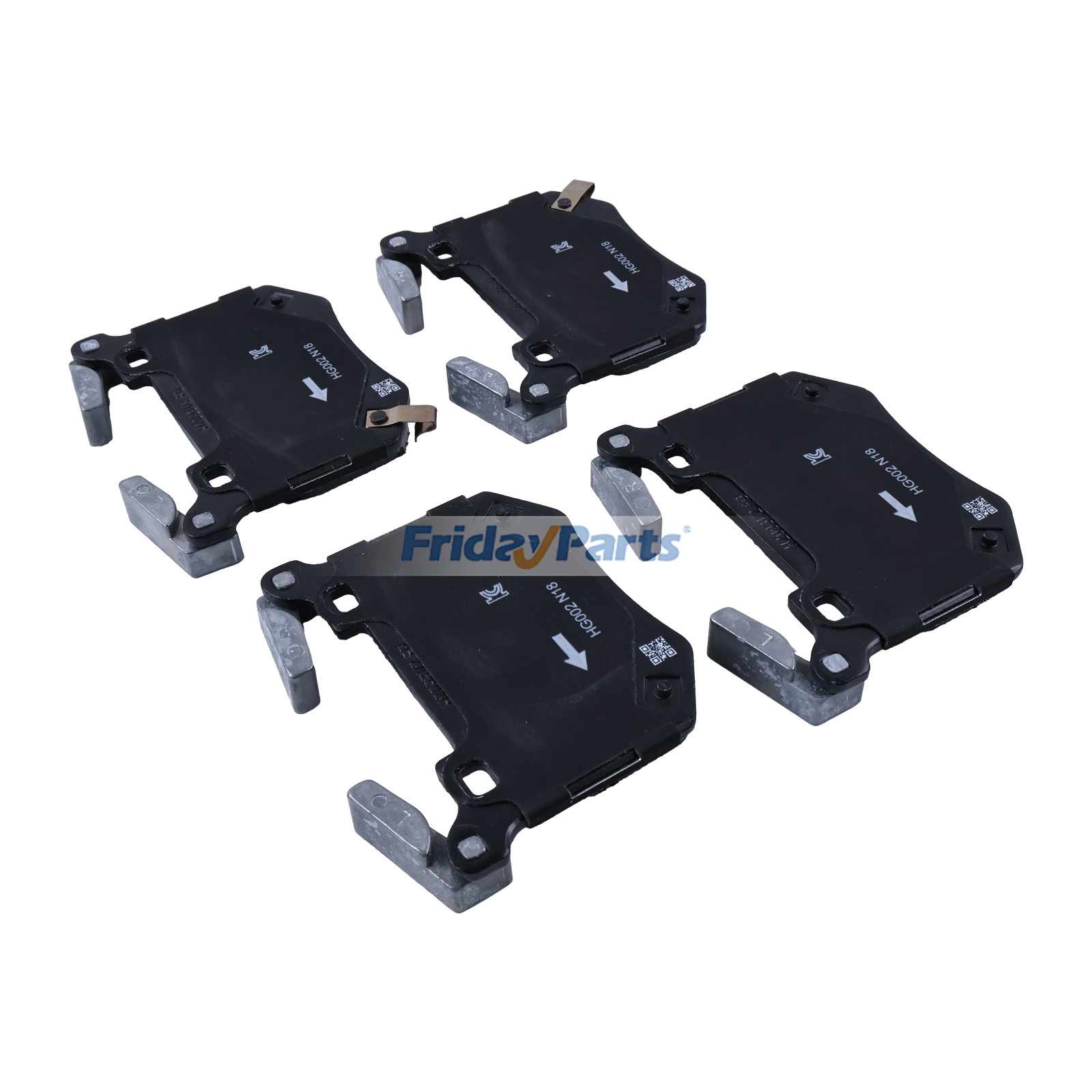 Rear Disc Brake Pad Kit 58302-J5A55 for Hyundai Genesis G70 2019-2023