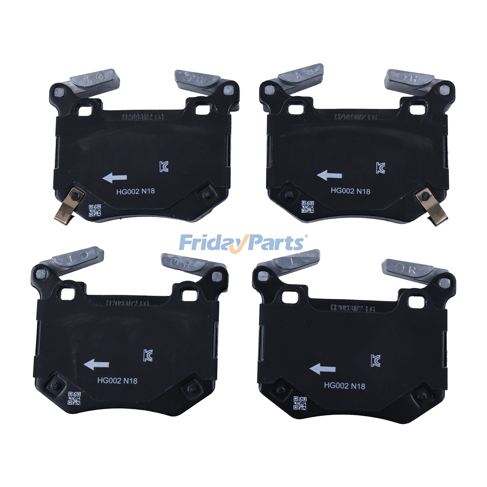 Kit de pastillas de freno de disco trasero 58302-J5A55 para Hyundai Genesis G70 2019-2023