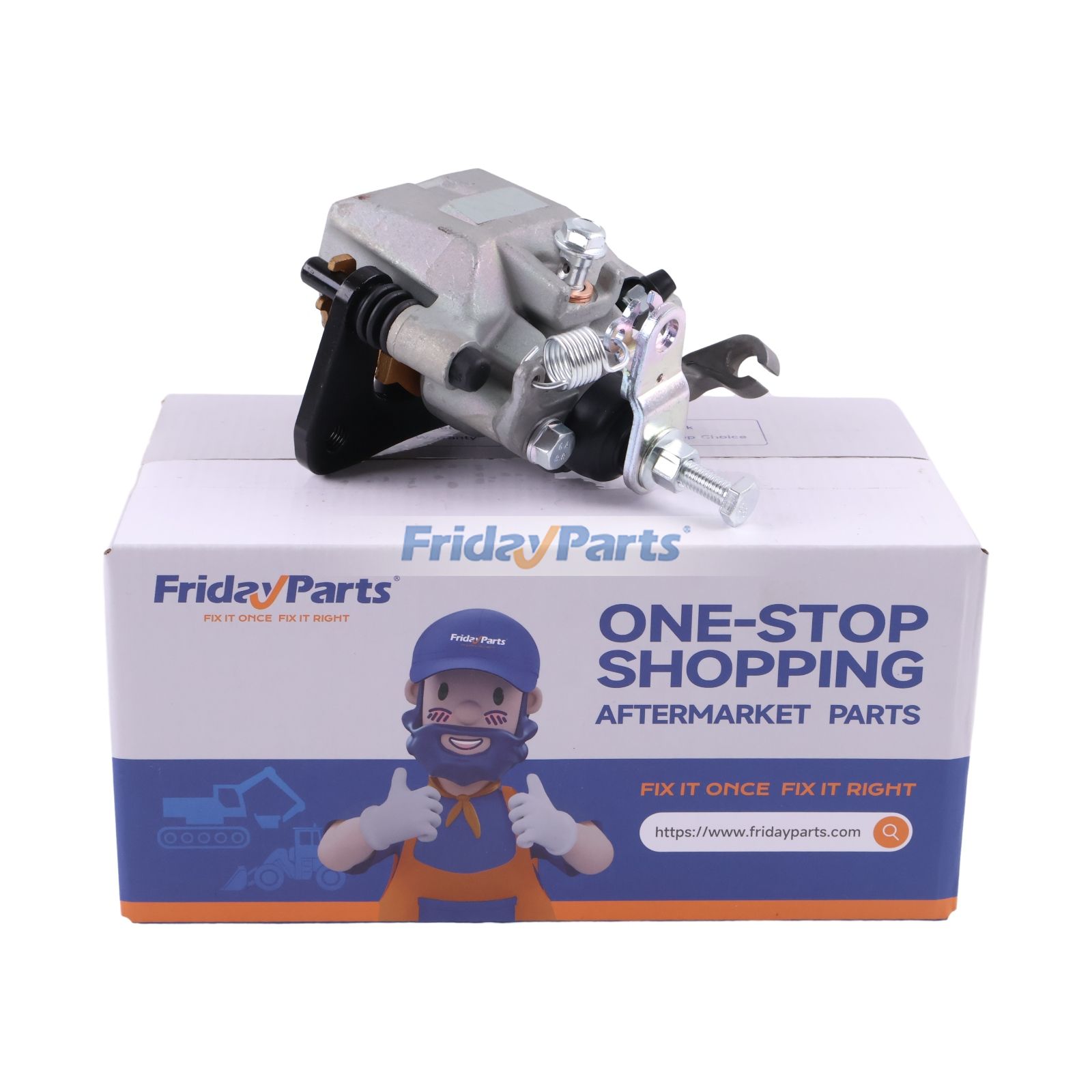 リア左ブレーキキャリパー 43080-0163 カワサキ UTV 2016-2023 ミュール KAF820 KAF1000