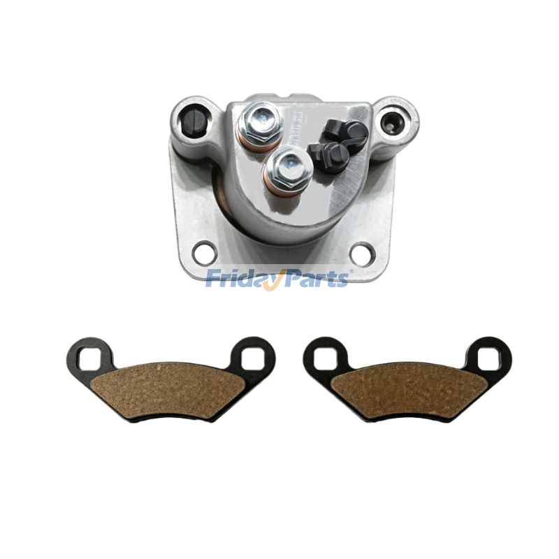 Rear Left Brake Caliper Pad Kit 1912408 2203628 for Polaris Sportsman 400 450 500 550 570 800 Scrambler 850 1000 2009-2023