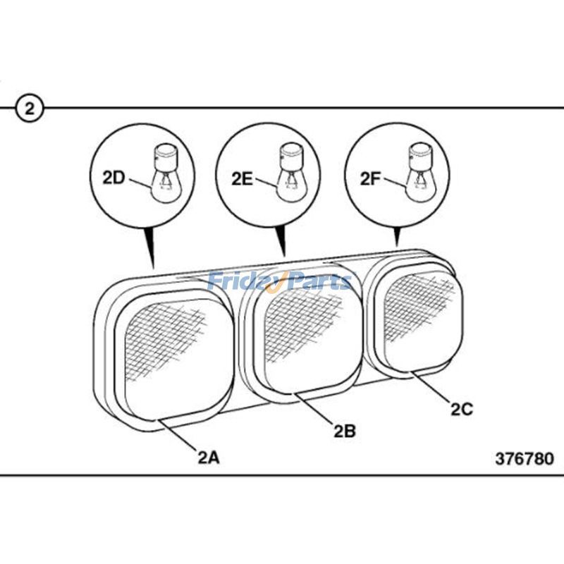 Rear Light Telescopic Handler for Other Construction Equipment