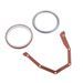 Rear Main Crankshaft Oil Seal kit 3925529 for Cummins Engine B series 5.9L