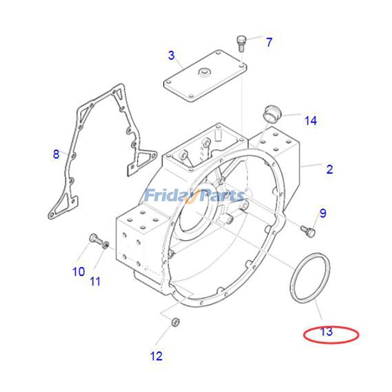 Retén de aceite trasero 65.01510-0158 para excavadora Doosan Daewoo Komatsu SOLAR 330LC-V 340LC-7 400LC-V 420LC-V 470LC-V 500LC-V Para DAEWOO,Para DOOSAN,Para KOMATSU