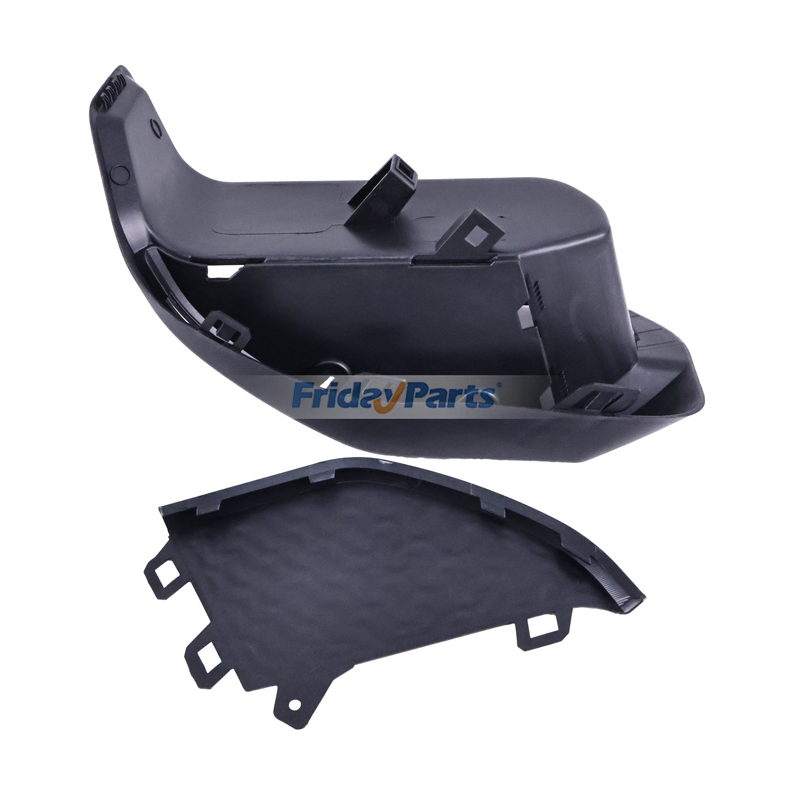 Rear Right Side Bumper Trim With Bumper Step Pad for Vehicle