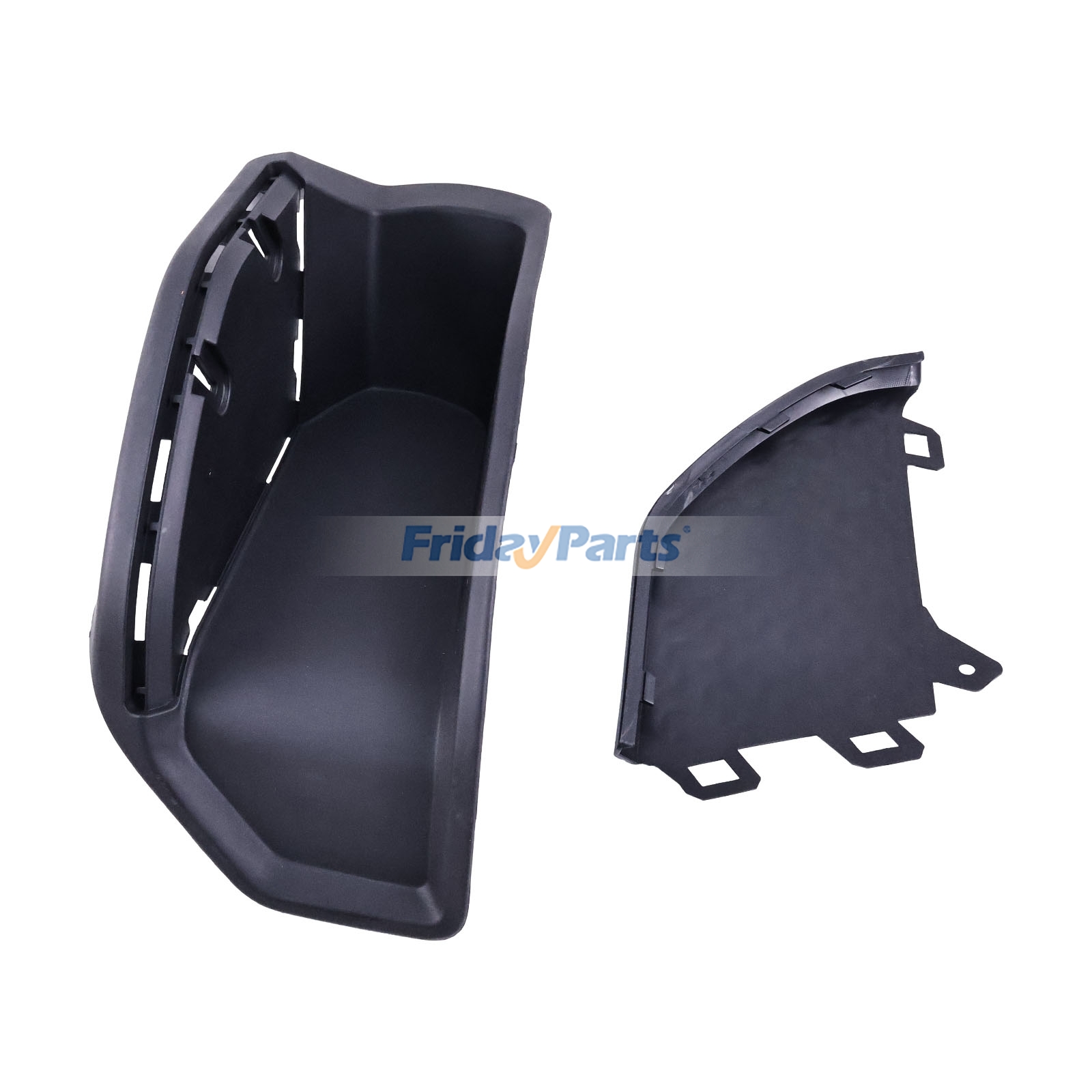 FridayParts Rear Right Side Bumper Trim With Bumper Step Pad