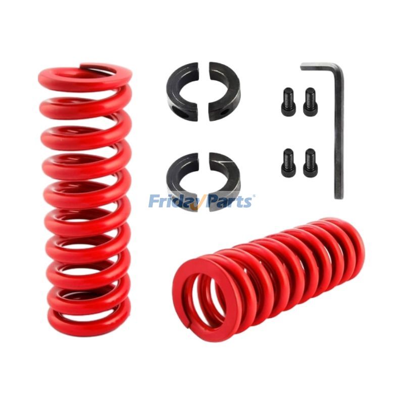 Kit de resortes helicoidales para amortiguadores traseros para carritos de golf de gasolina y eléctricos Yamaha G14, G16, G19, G22 y G29 (1979-2007) Para Yamaha