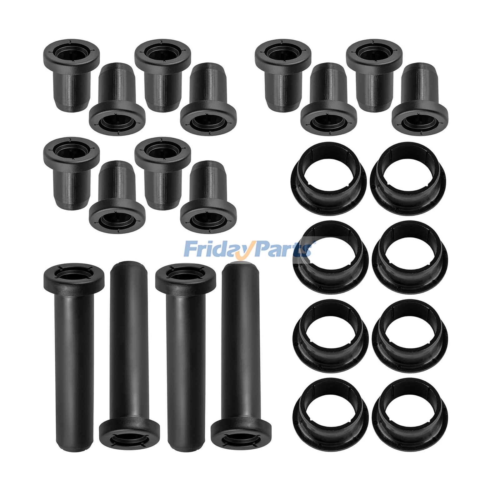 Rear Upper & Lower Left & Right Control Arm & Knuckle Bushing 5439270 1040586-067 for Polaris ATV Sportsman 400 500 700