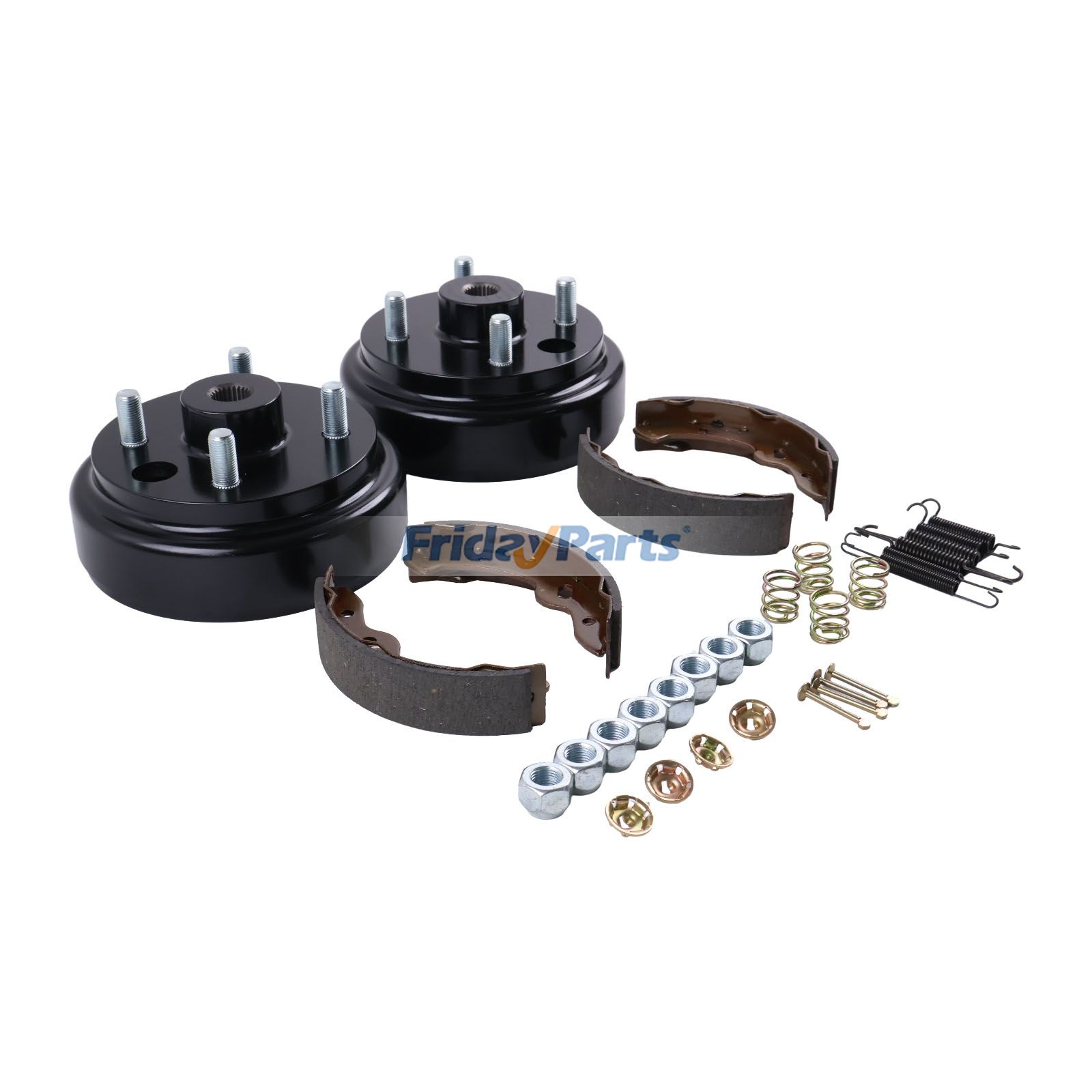 Kit de tambour de frein arrière et ressorts de mâchoire 27944-G01 pour voiturette de golf électrique EZGO TXT 1996+