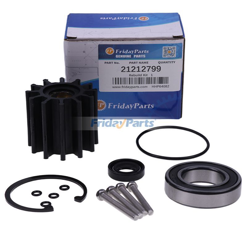 Rebuild Kit of Water Pump 21212799 3812519 for Volvo Penta Engine 4.3 5.0 5.7