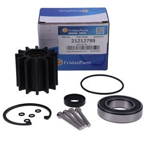 Volvo Penta エンジン 4.3 5.0 5.7 用ウォーターポンプ 21212799 3812519 の再構築キット