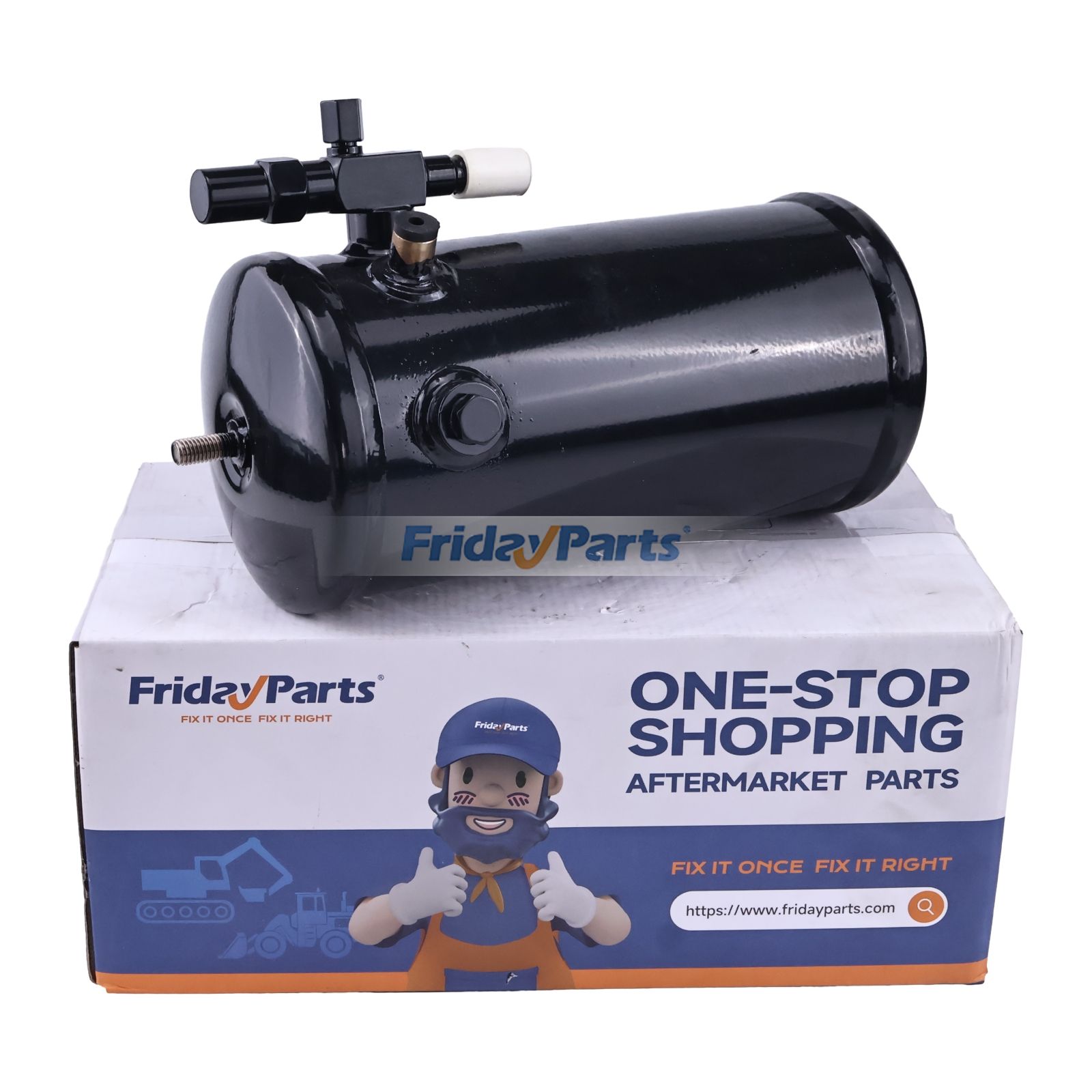 Réservoir déshydrateur 67-2707 pour groupe frigorifique Thermo King T800R, T1000R et T1200R