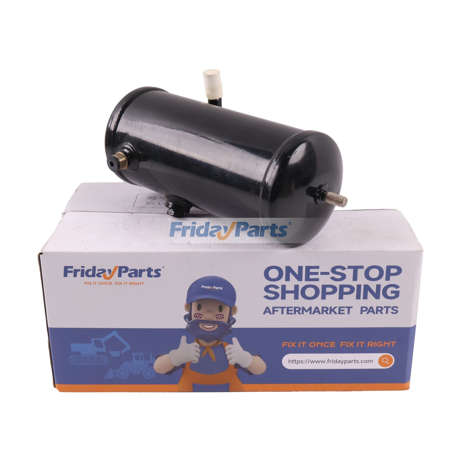 Tanque receptor 67-2405 para unidad de refrigeración Thermo King T-500 T-560 T-570 T-600 T-800 T-880 T-1000 T-1080 T-1200