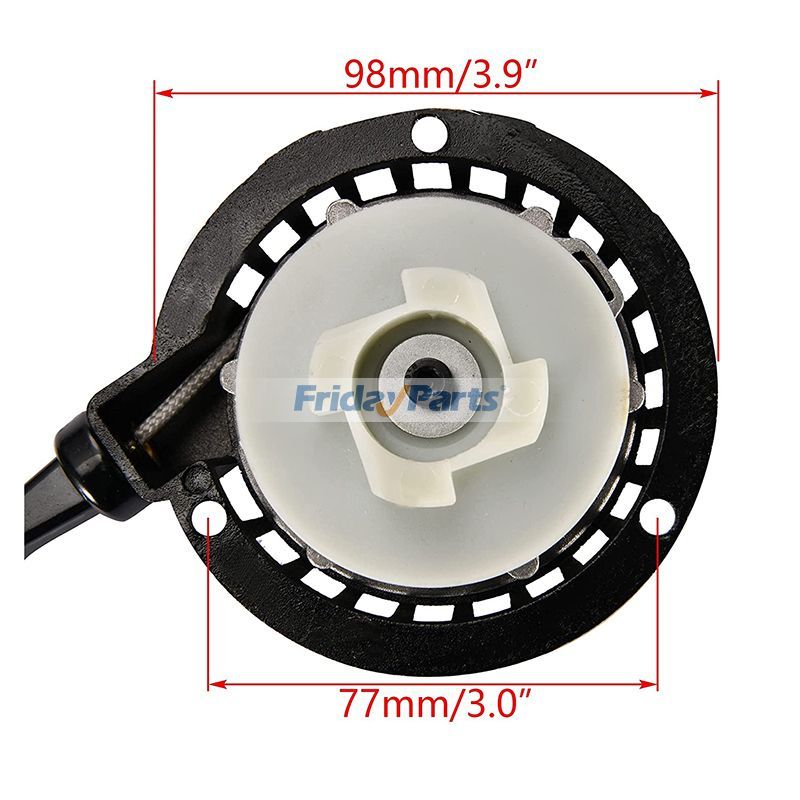 Recoil Pull Starter for Mini Pocket Bike Dirt Pit Bike 2 Stroke for Engine