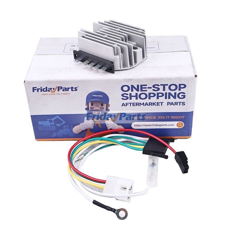 Rectifier Regulator 114399-77550 for Yanmar Engine L100AE L100N5CA L100N6 L48ARE L48N6 L70AE