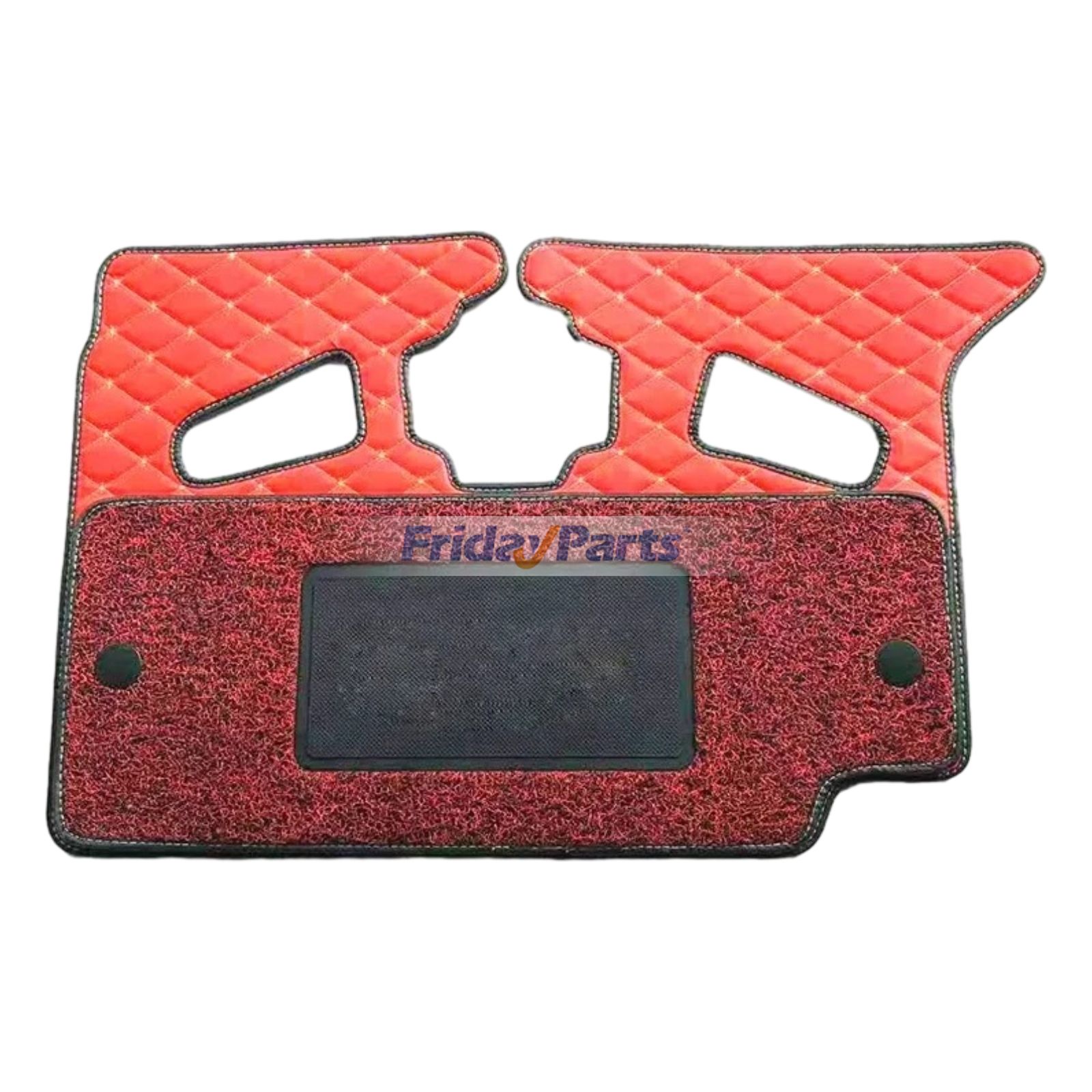 Red Cab Floor Rubber Mat Carpet for Komatsu Excavator PC56-7