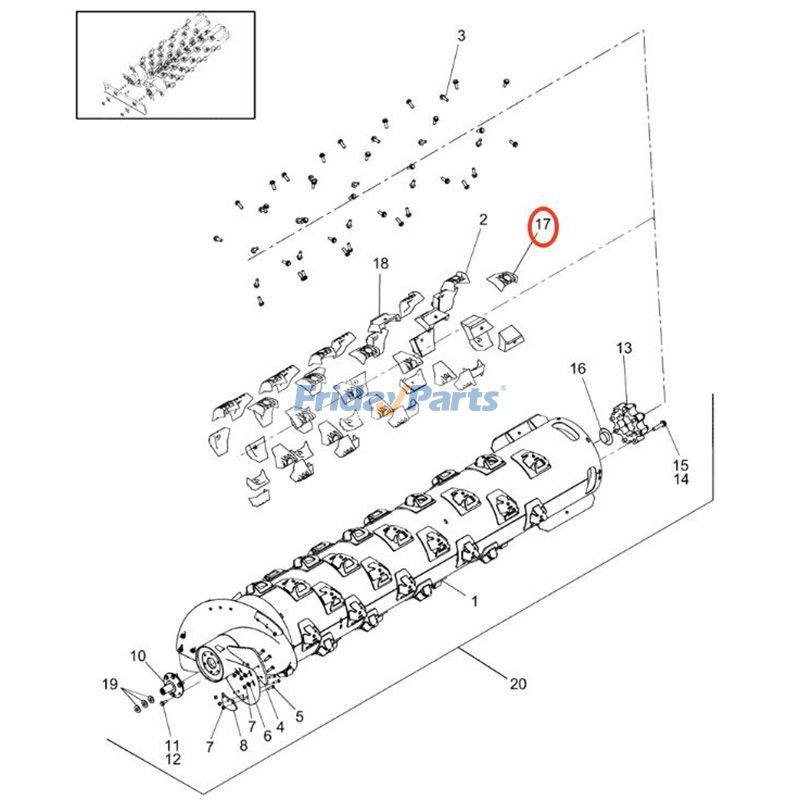 Regular Rotor Bar for Other Agricultural Equipment