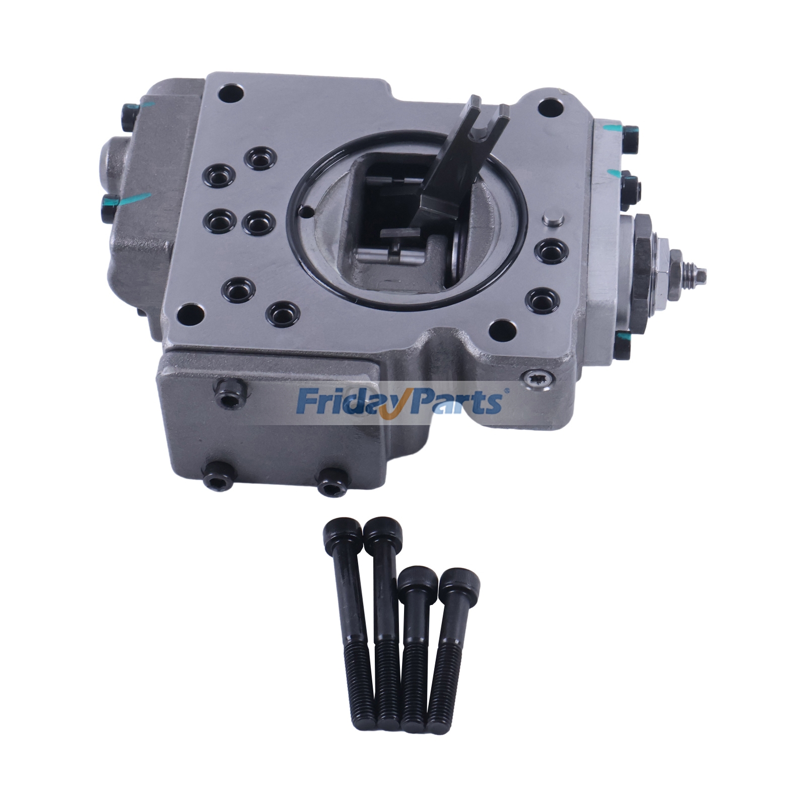 Conjunto de servoválvula de bomba principal del regulador K3V112DTP16VR para Kawasaki de FridayParts