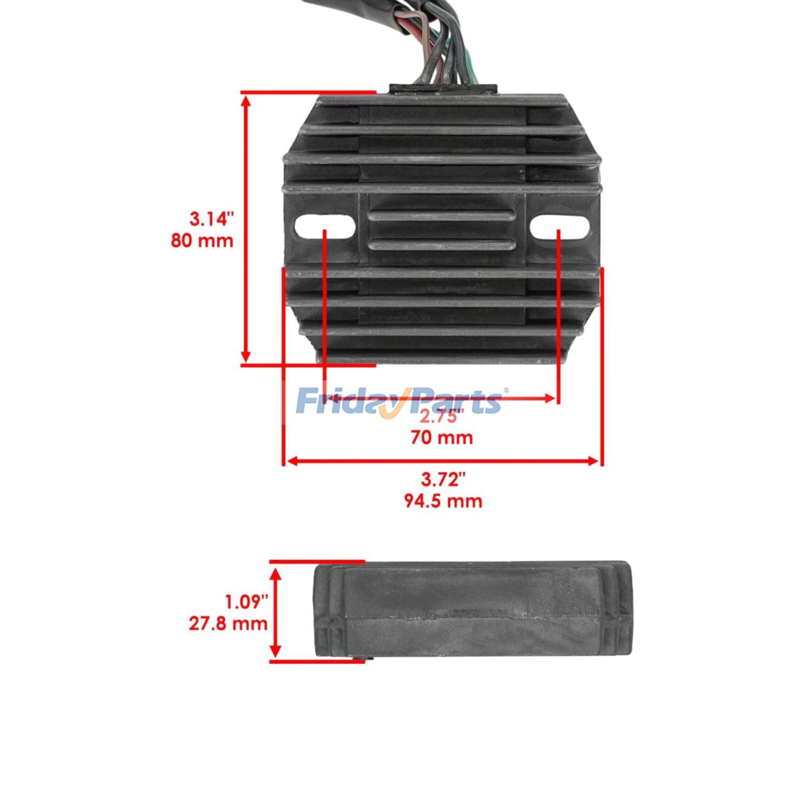 オートバイ レギュレーター整流器 21066-0016