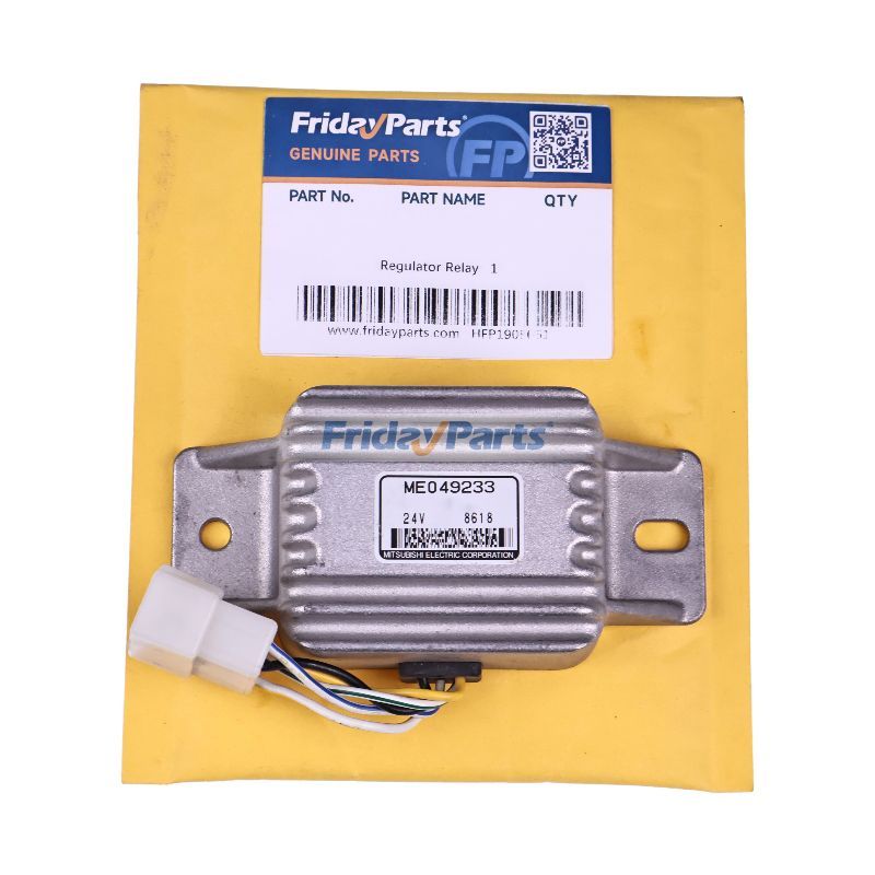 Relais régulateur 24 V ME049233 pour excavatrice Kobelco K909LC K916 K916LC MD450BLC SK220 SK220LC