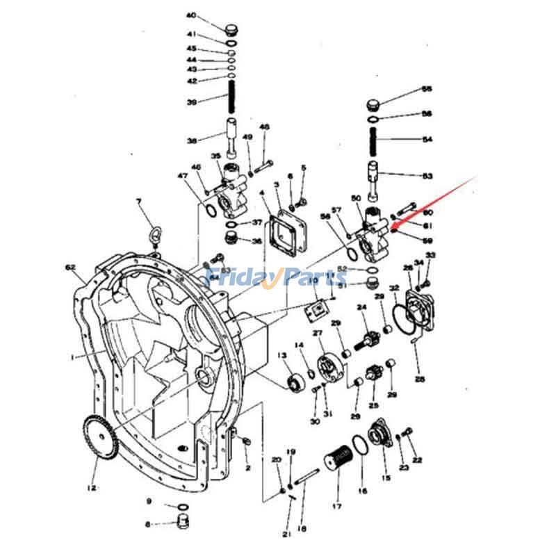 ブルドーザー レギュレータバルブ