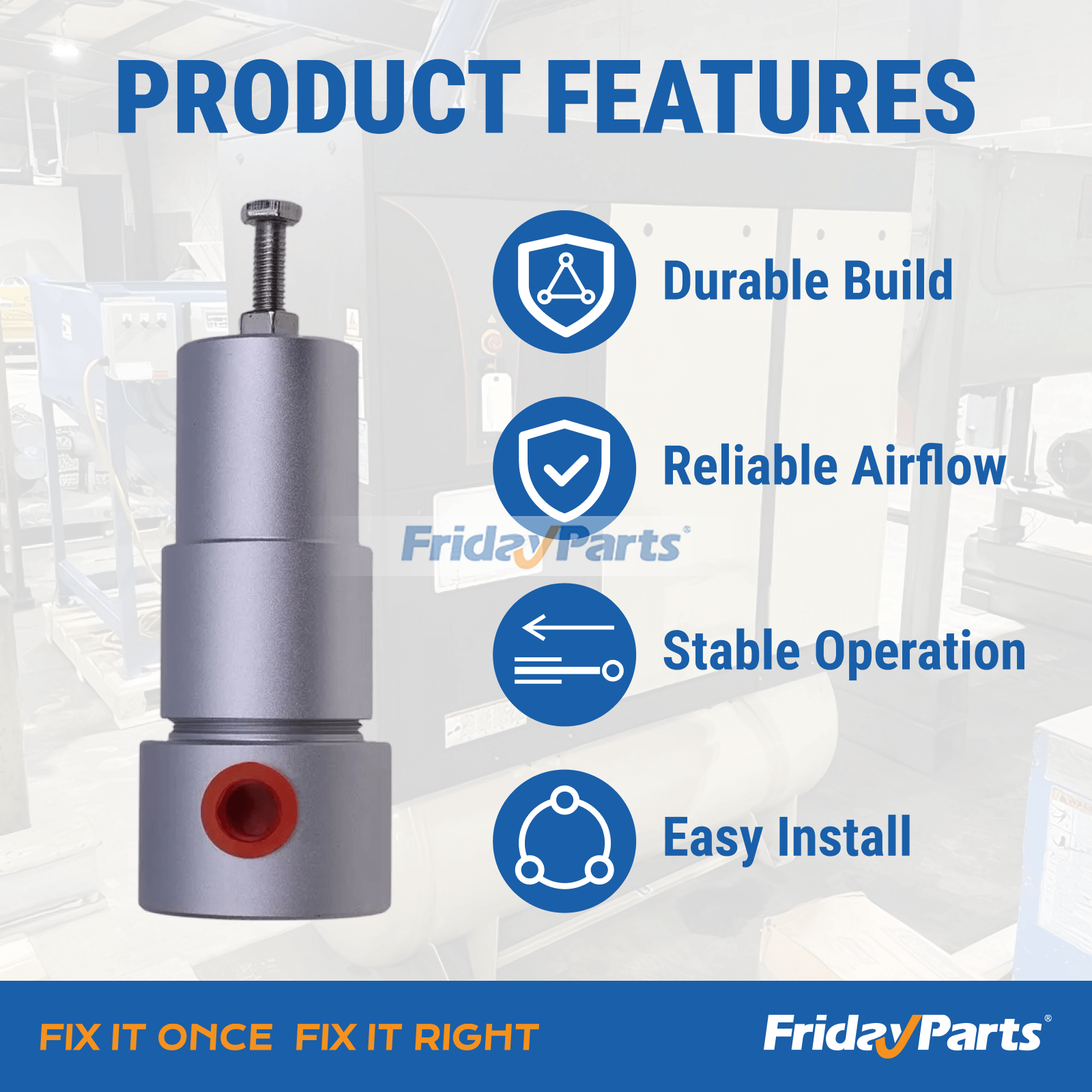 Vanne de régulation 36896892 36854495 46688356 pour compresseur d'air Ingersoll RandpourPour Ingersoll Rand