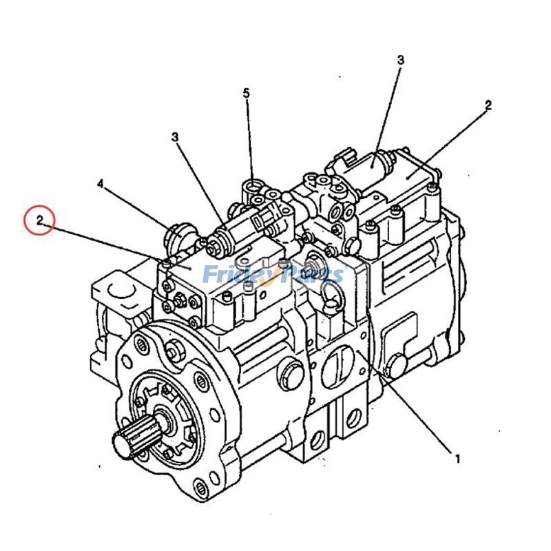 Regulator YX10V01001F1 for Kobelco Excavator SK135 SK135SRLC ED150 ...