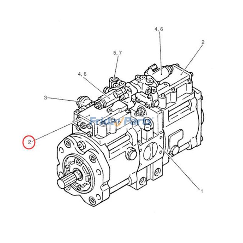 Regulator for Excavator
