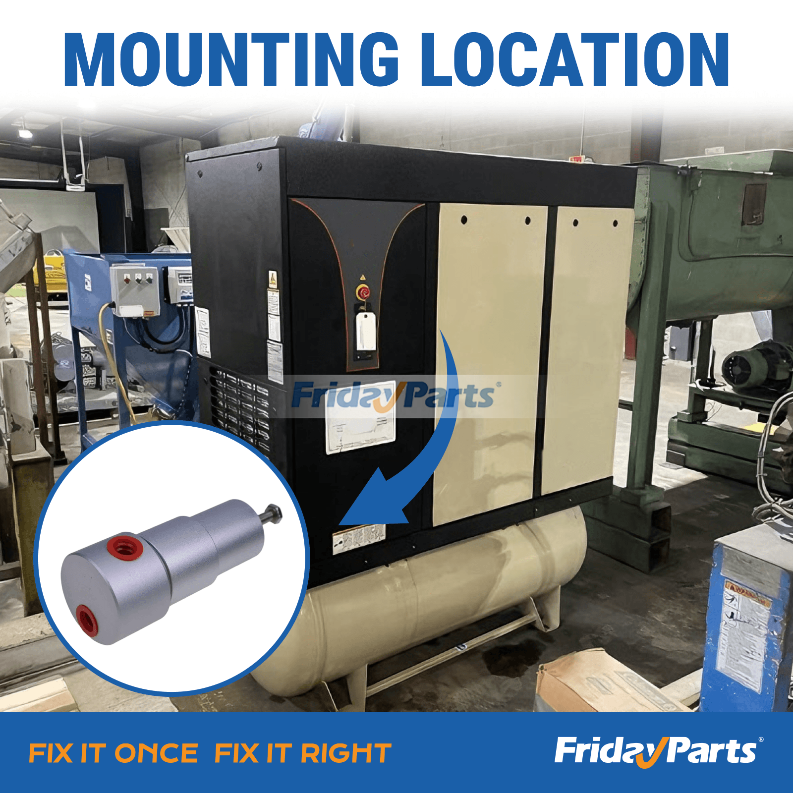 Compresseur d'air à soupape régulatrice Pour Ingersoll Rand