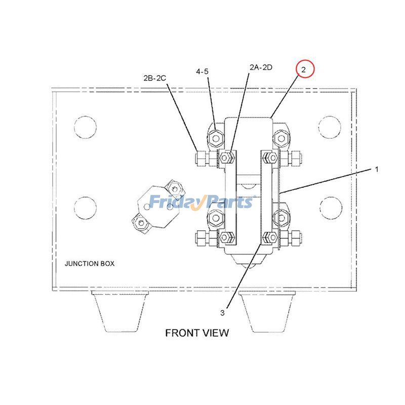 Relais à 4 bornes 24 V CAT de FridayParts