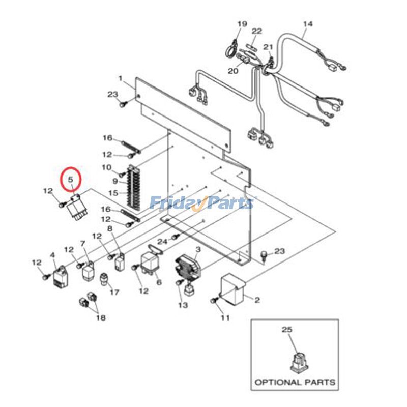 Ensemble de relais Pour Yamaha