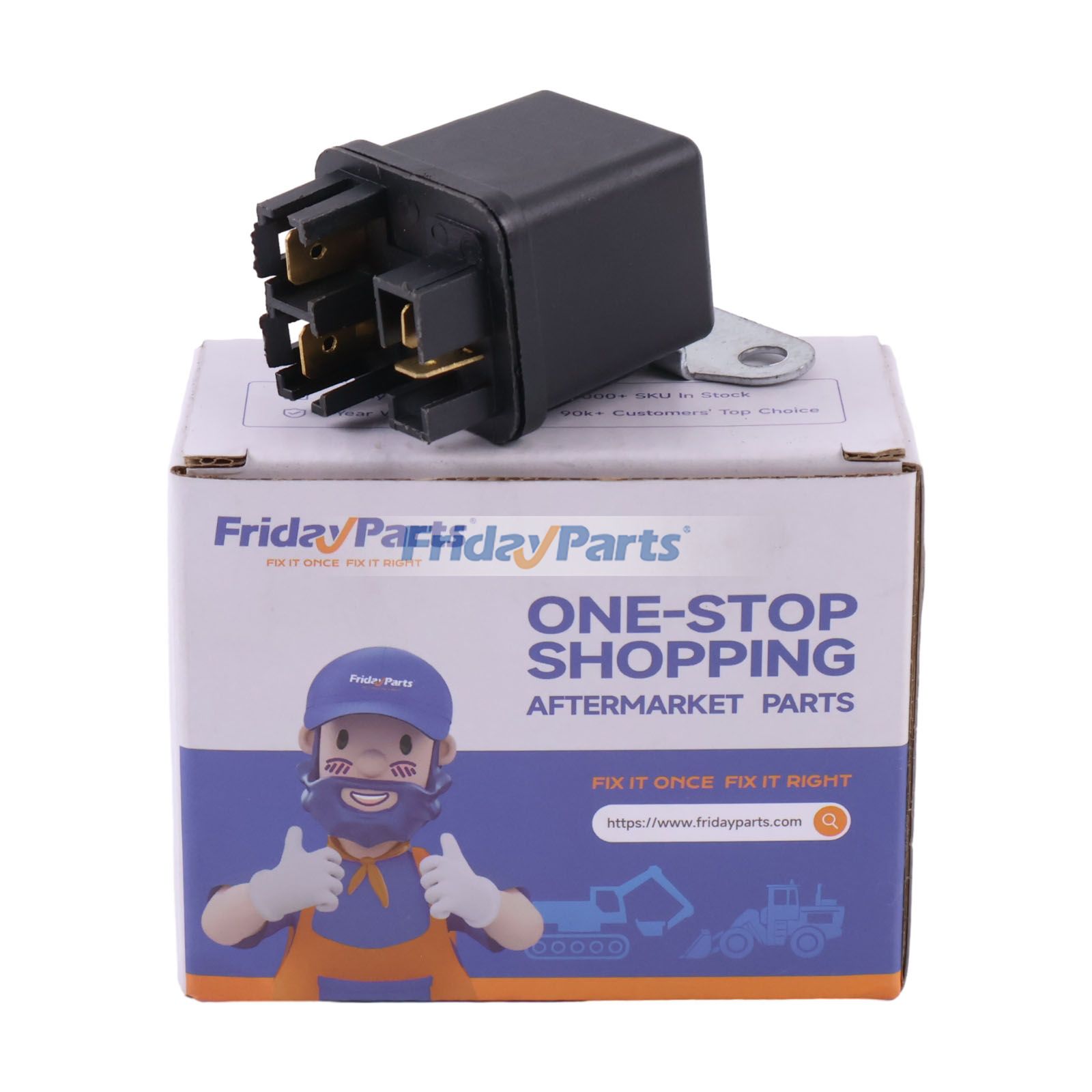 Relay 8944607061 for Hitachi Excavator ZX110-3 ZX130-3 ZX145W-3