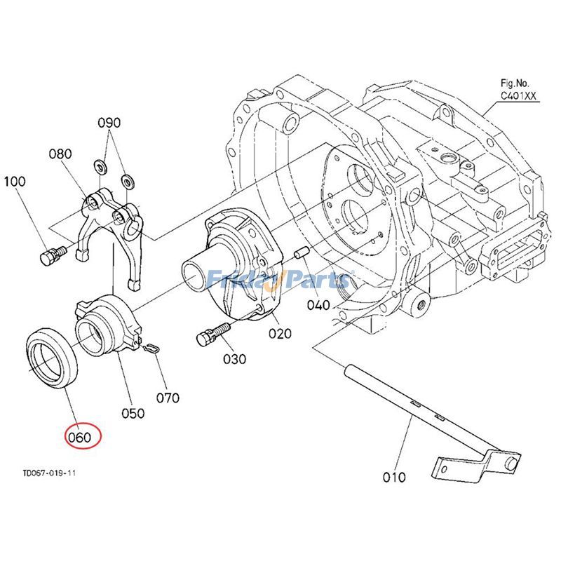  Release Bearing MX5100F MX5200DT For KUBOTA