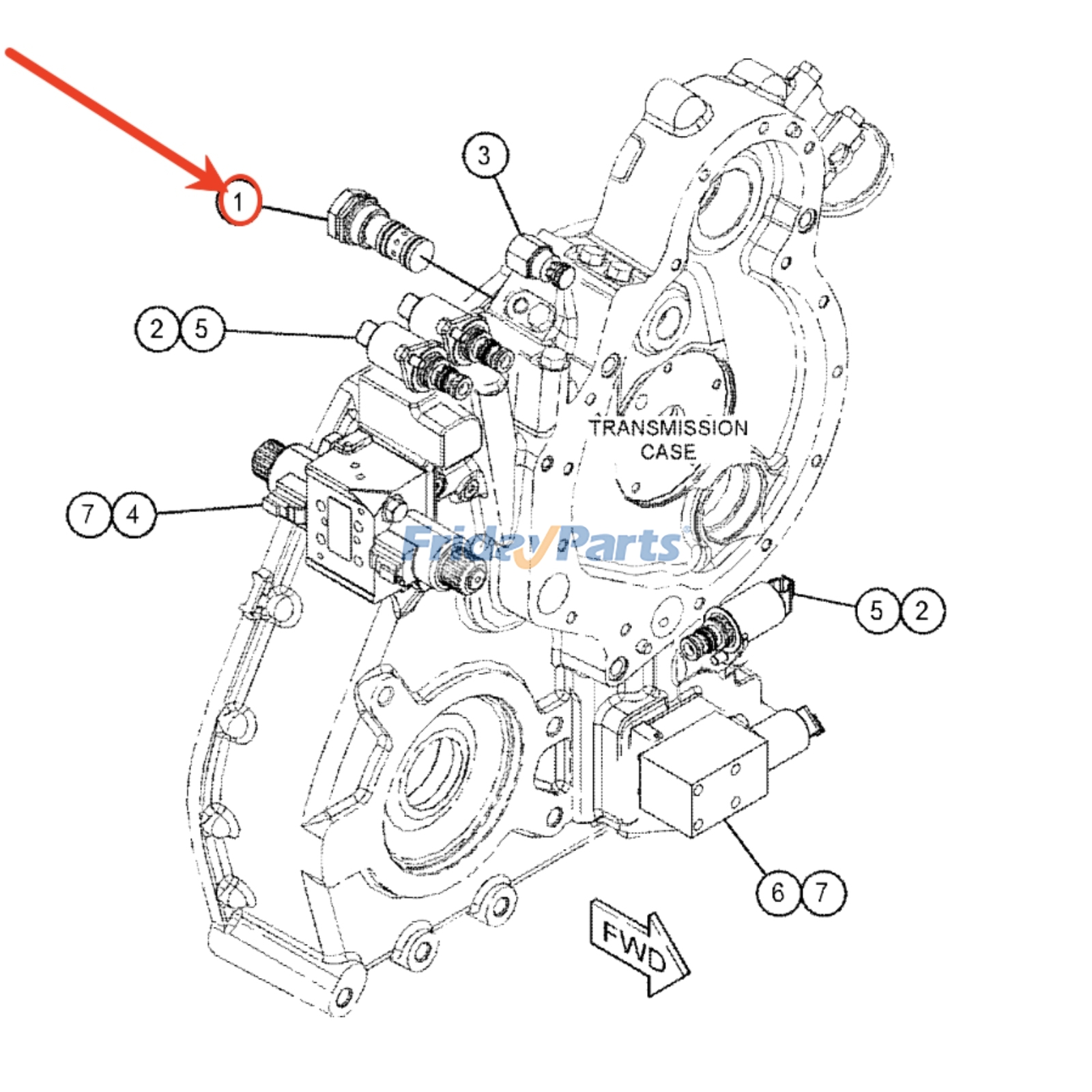 Relief Valve for Engine,Loader,Telehandler