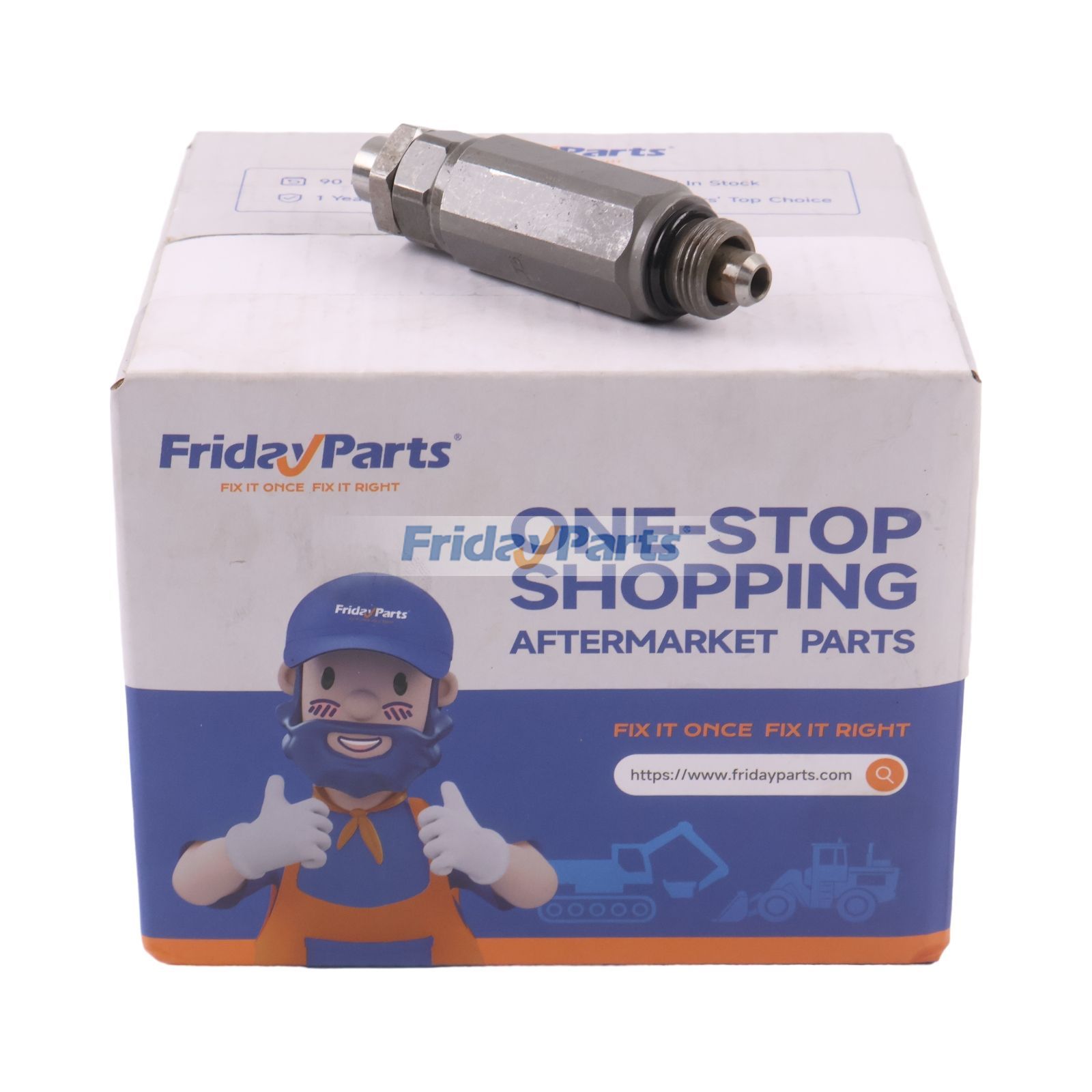 Relief Valve 172A47-75400 for Yanmar ViO45-5B Excavator