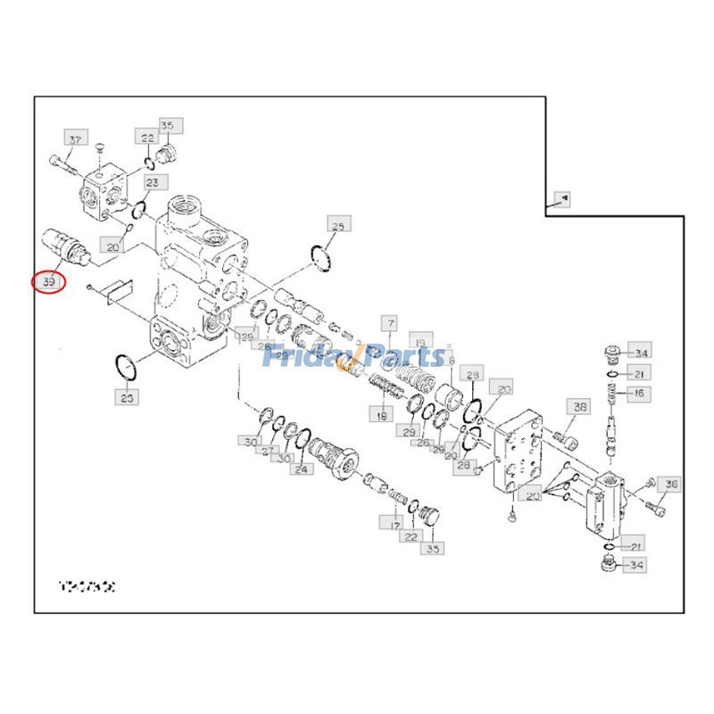 Relief Valve for Excavator