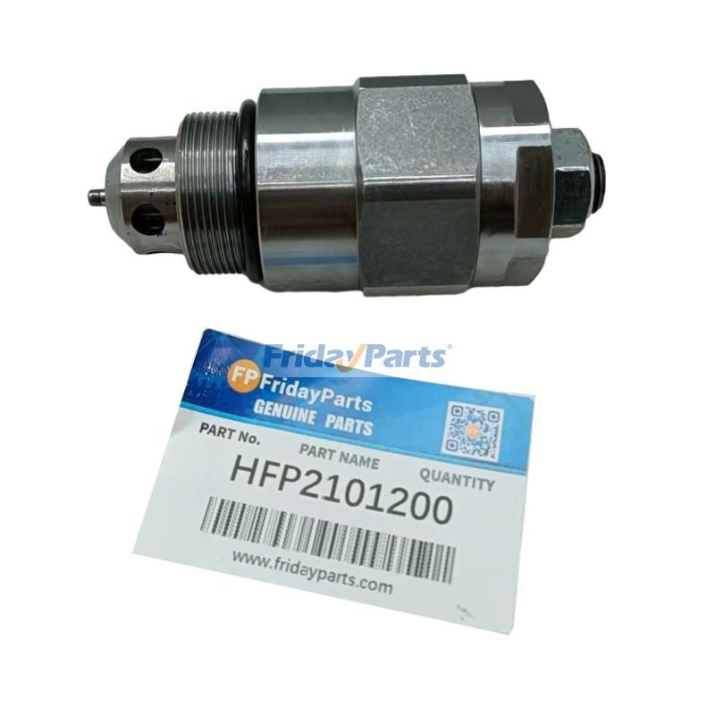 Relief Valve 709-90-73100 for Komatsu Excavator PC100 PC100L PC120 PC120SC PC128US PC128UU PC130 PC138 PC138US PC150LGP PC158 PC158US