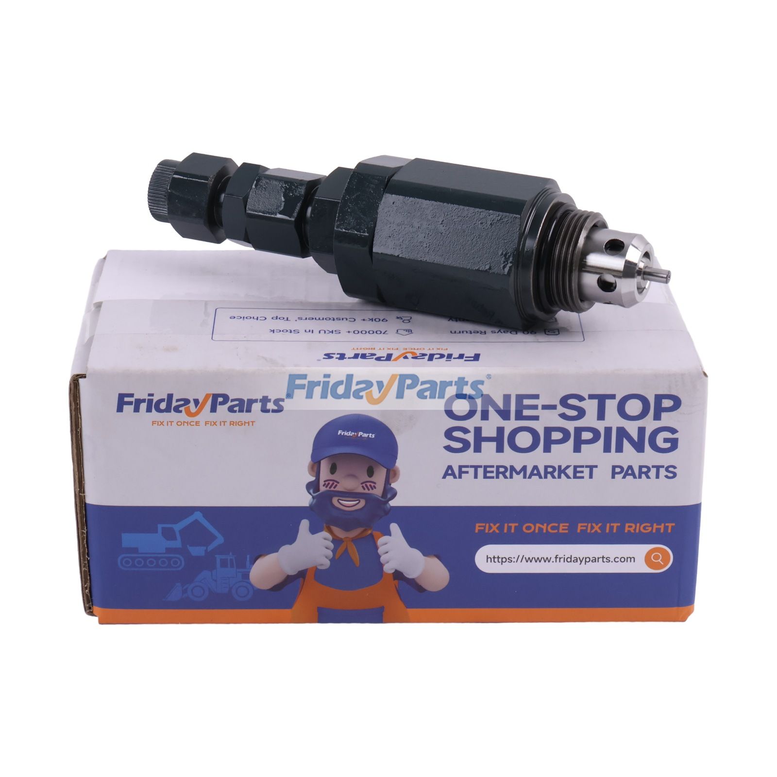 Relief Valve XKAY-01489 for Hyundai Excavator R380LC-9 R390LC-9 R430LC-9 R480LC-9 R520LC-9 R800LC-9