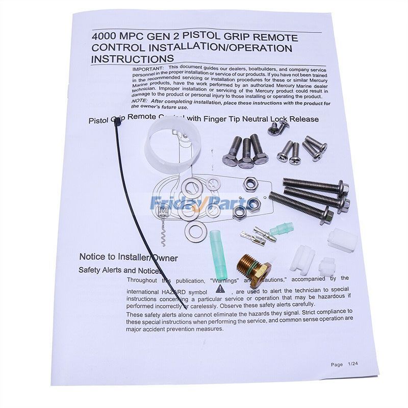 Control remoto 883710A03 para interruptor de inclinación y compensación eléctrico Mercury Merceruicer W para Marino
