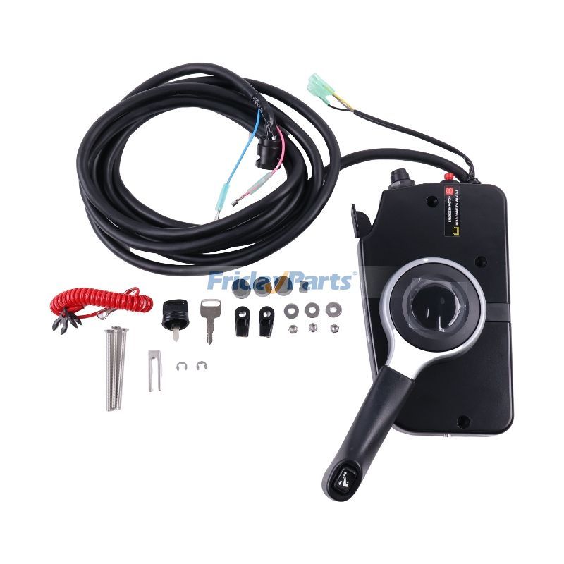 Caja de control remoto 67200-99E56 para motor de barco fueraborda Suzuki, empuje para abrir, 8 pines de FridayParts