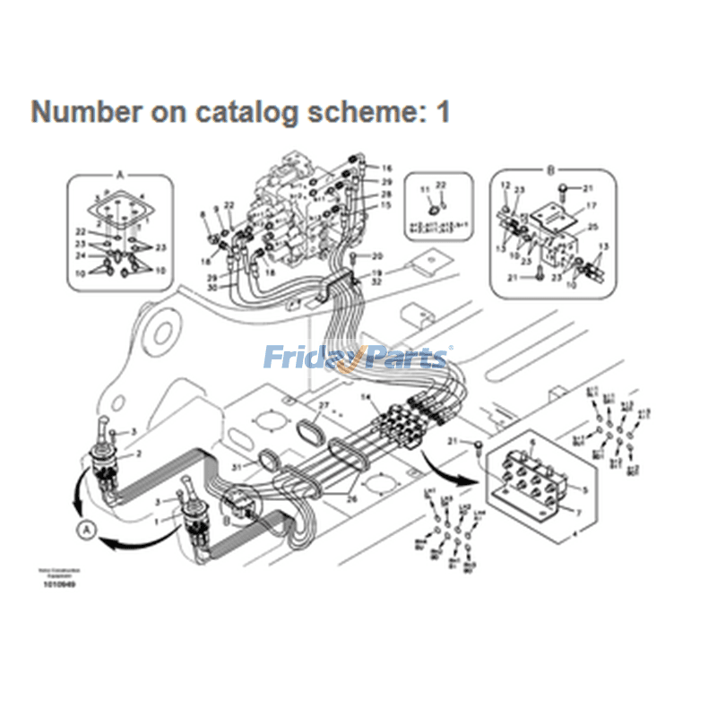 FridayParts Remote Control Valve