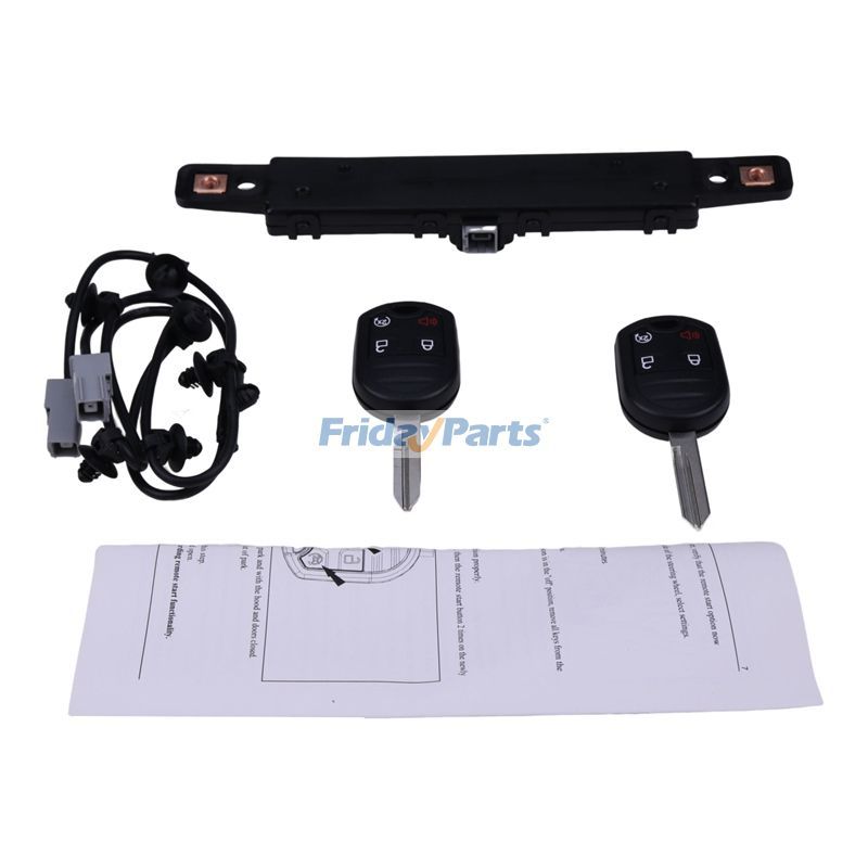 Remote Start Switch Kit With 2 Keys BC3Z-19G364-A for Ford Truck F-150 2011-2014 F-250 F-350 2011-2016