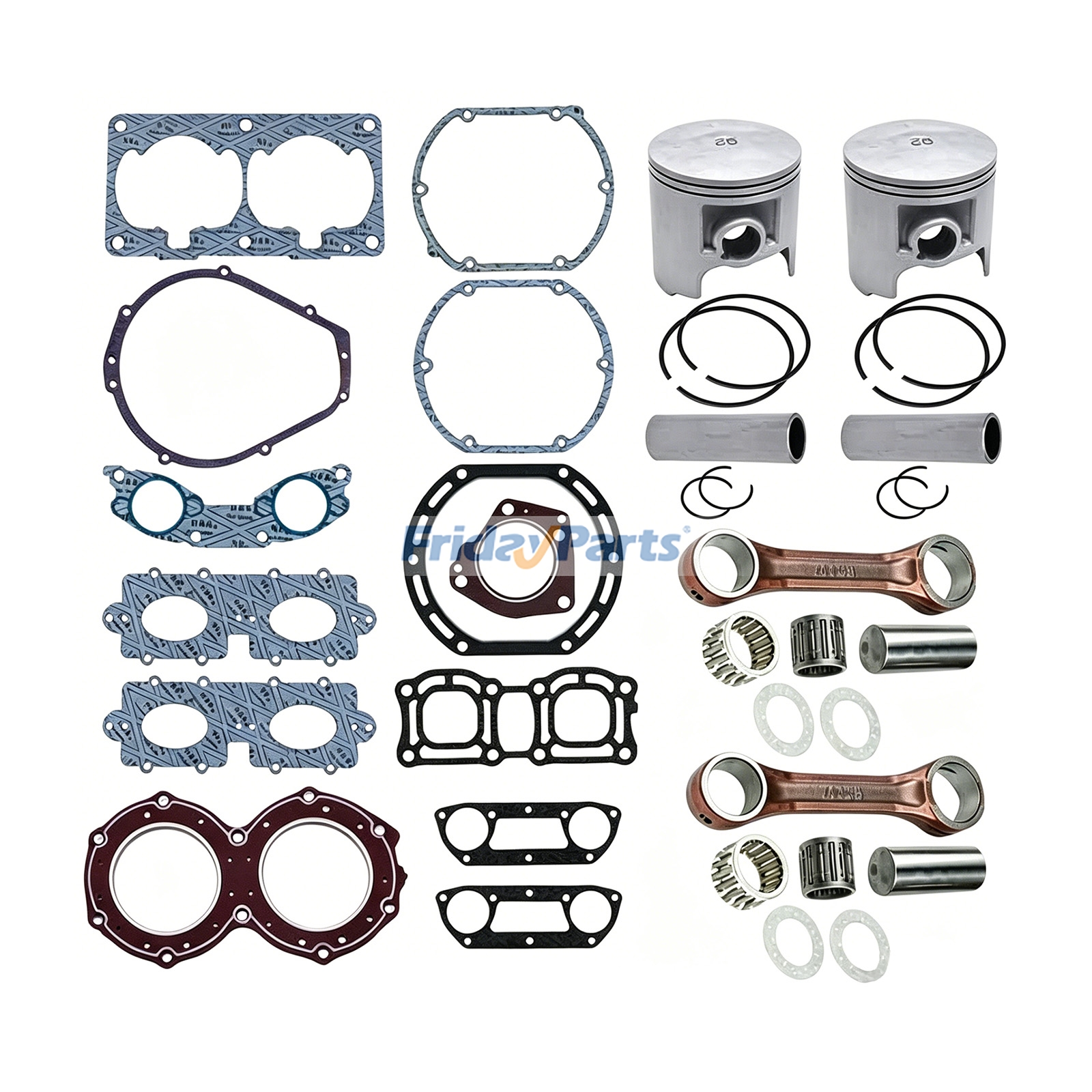 Repair Kit 62T-11651 62T-11631 62T-W0001 for Yamaha Watercraft Waverunner XL VX700