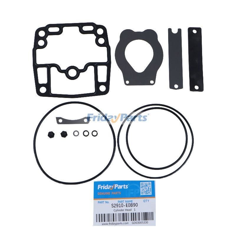Repair Kit of Air Brake Compressor S2910-E0B90 for Hino Engine P11C Truck 2004Y 425CC