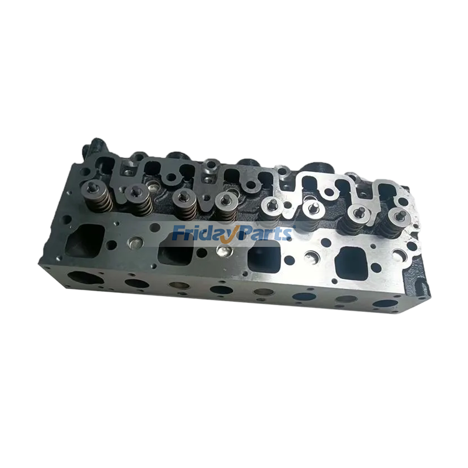 Complete N844L cylinder head with pre-installed valves and springs