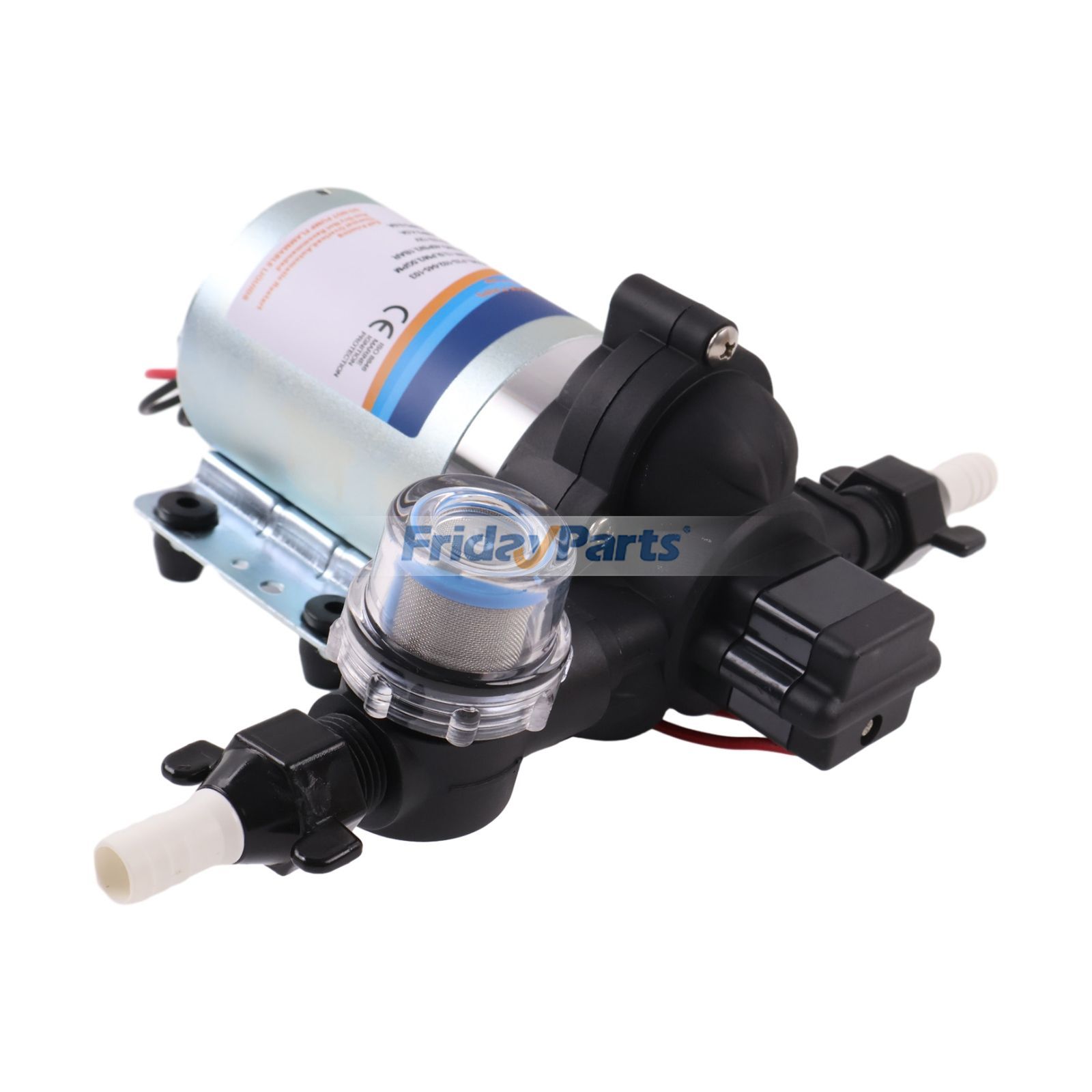 Shurflo 2088-443-144 12V 10A 3.5 GPM 45-PSI 1/2インチ MSPT 雄ねじダイヤフラムポンプの交換品