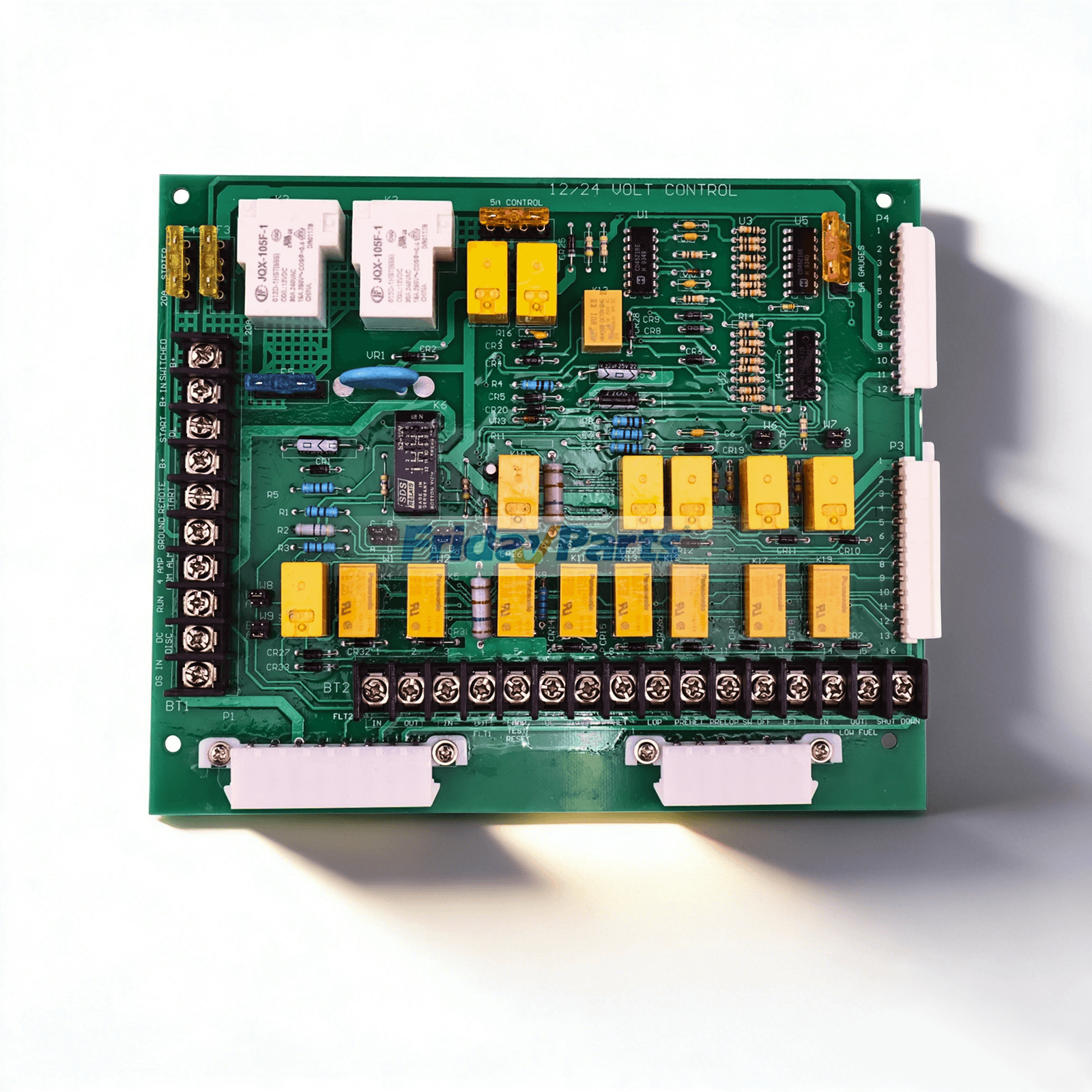 Replacement for Onan Circuit Board 300-4296 Engine Monitor 12V 12 Lights