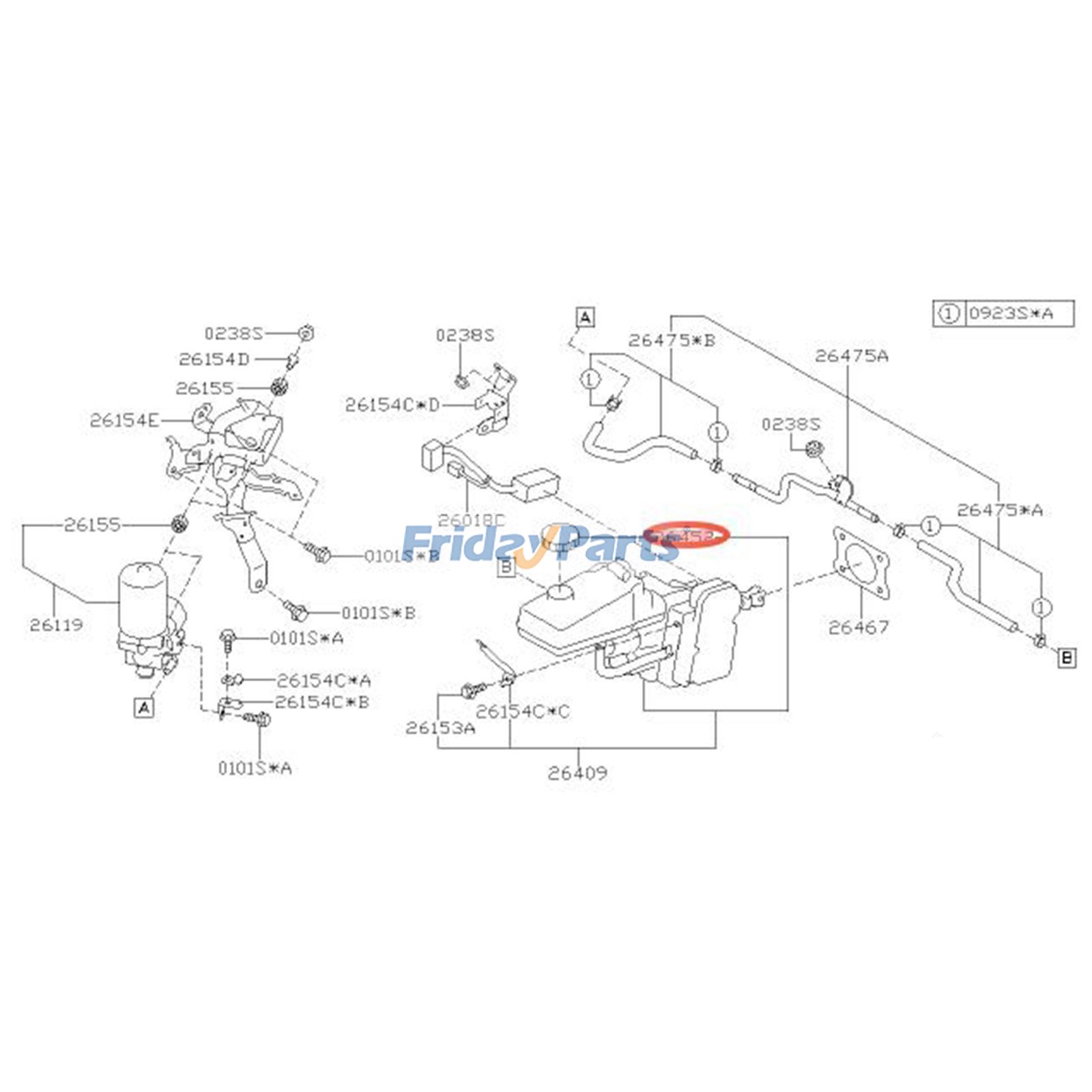 FridayPartsのリザーバータンクキャップ