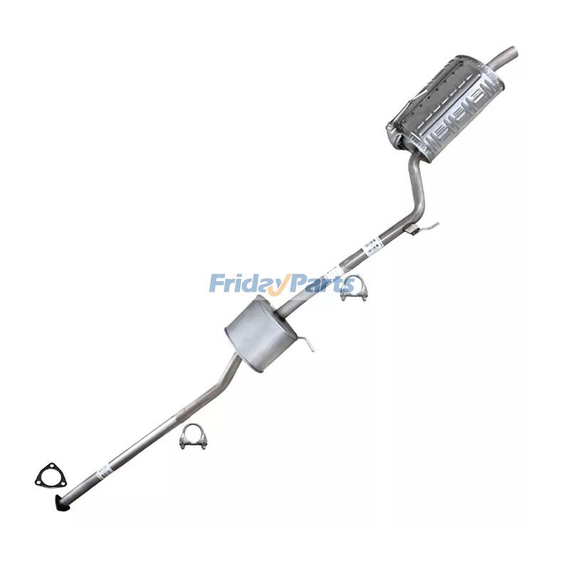 Resonator Muffler Exhaust Pipe 103168 for Honda Accord 2.4L Sedan 2006-2007