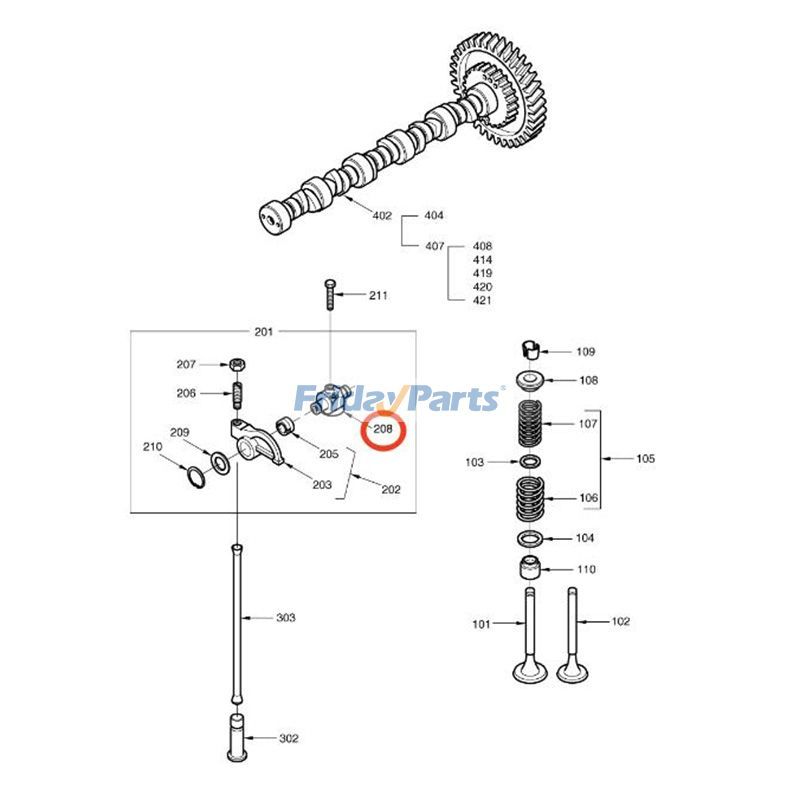Retainer Bracket Assembly for Excavator