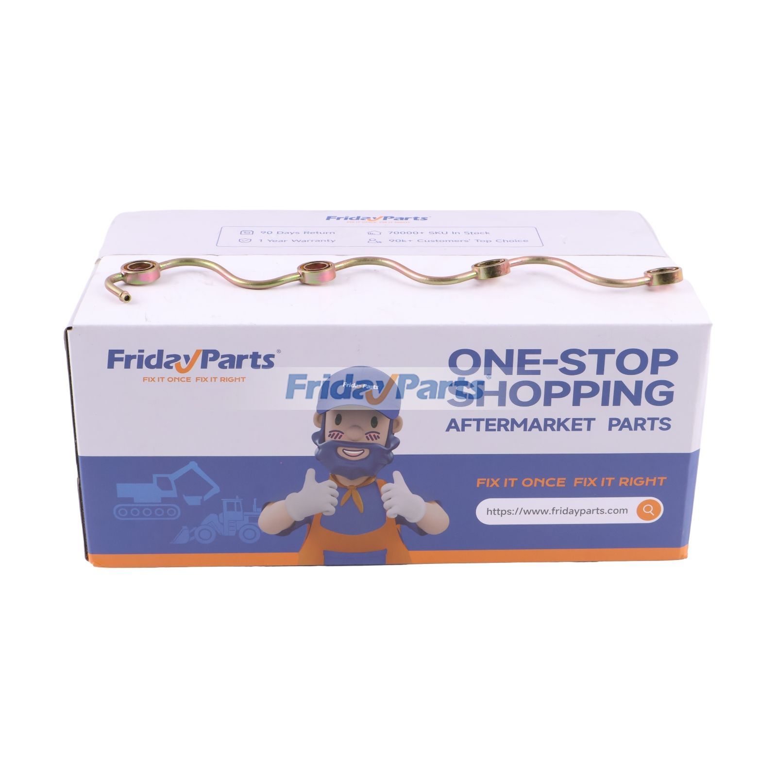 Return Pipe Assembly YM129901-59510 for Komatsu Engine 4D92E 4D94E 4D98E Forklift BX20 BX50